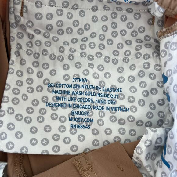 Mugsy Camel Traveler Pants Travel Activewear Stretch Utility Khaki Pants, 34x32 - Picture 10 of 12